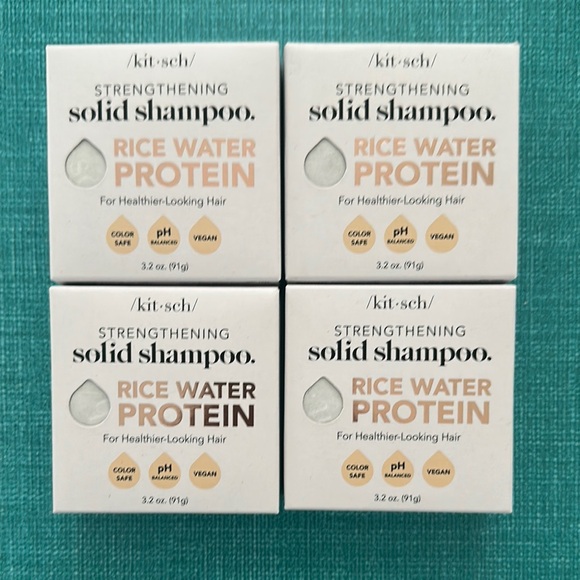 4x Kitsch Strengthening Solid Shampoo - Rice Water Protein - Picture 1 of 2